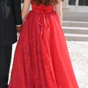 Beauty and the Beast style elegant gown Junior